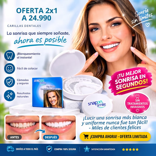 CARILLAS DENTALES - Mejora visualmente el aspecto de tu sonrisa.